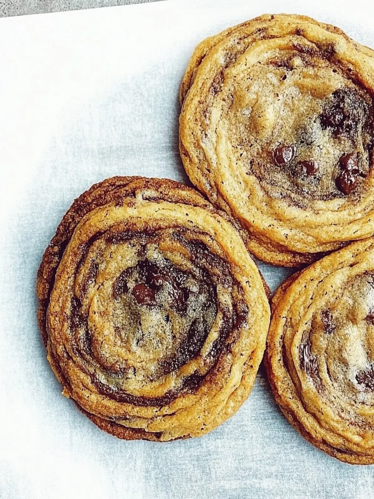 pan-banging chocolate chip cookies
