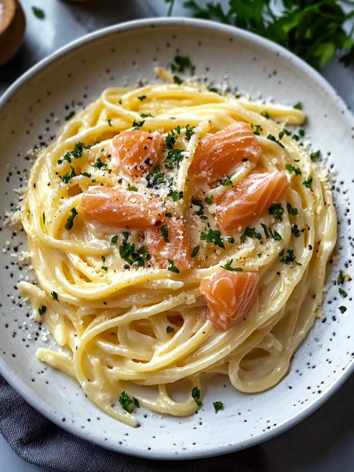 Smoked Salmon Carbonara: Elevate Dinner with Seafood Luxury 5 Smoked Salmon Carbonara
