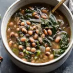 Delicious Slow Simmered Black Eyed Peas and Greens Recipe 9 Slow Simmered Black Eyed Peas and Greens