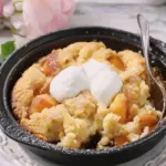 Small Batch Peach Cornmeal Cobbler That’s Pure Comfort 7 Small Batch Peach Cornmeal Cobbler