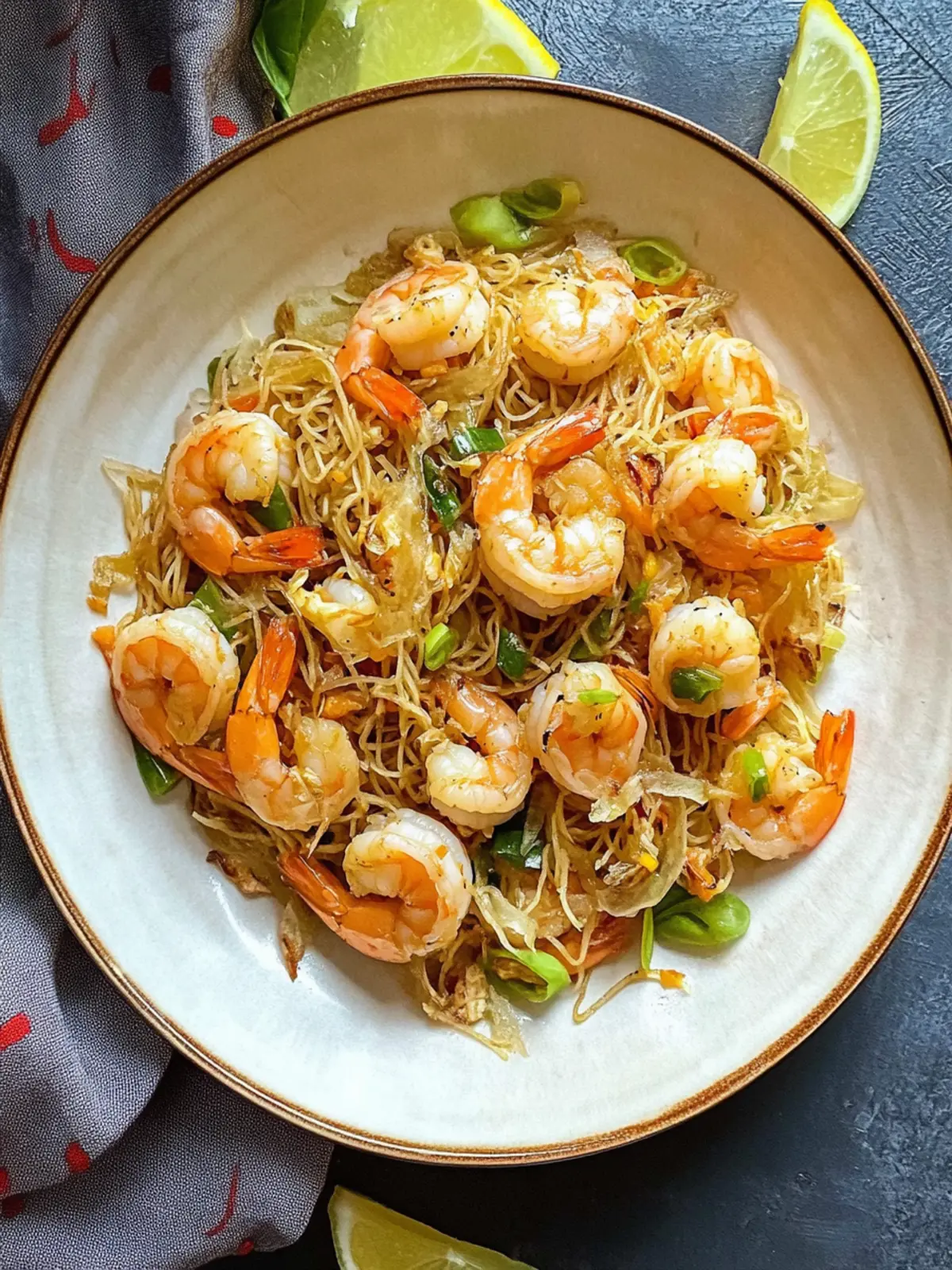 Delicious Singapore Noodles with Shrimp in Just 30 Minutes 2 singapore noodles with shrimp