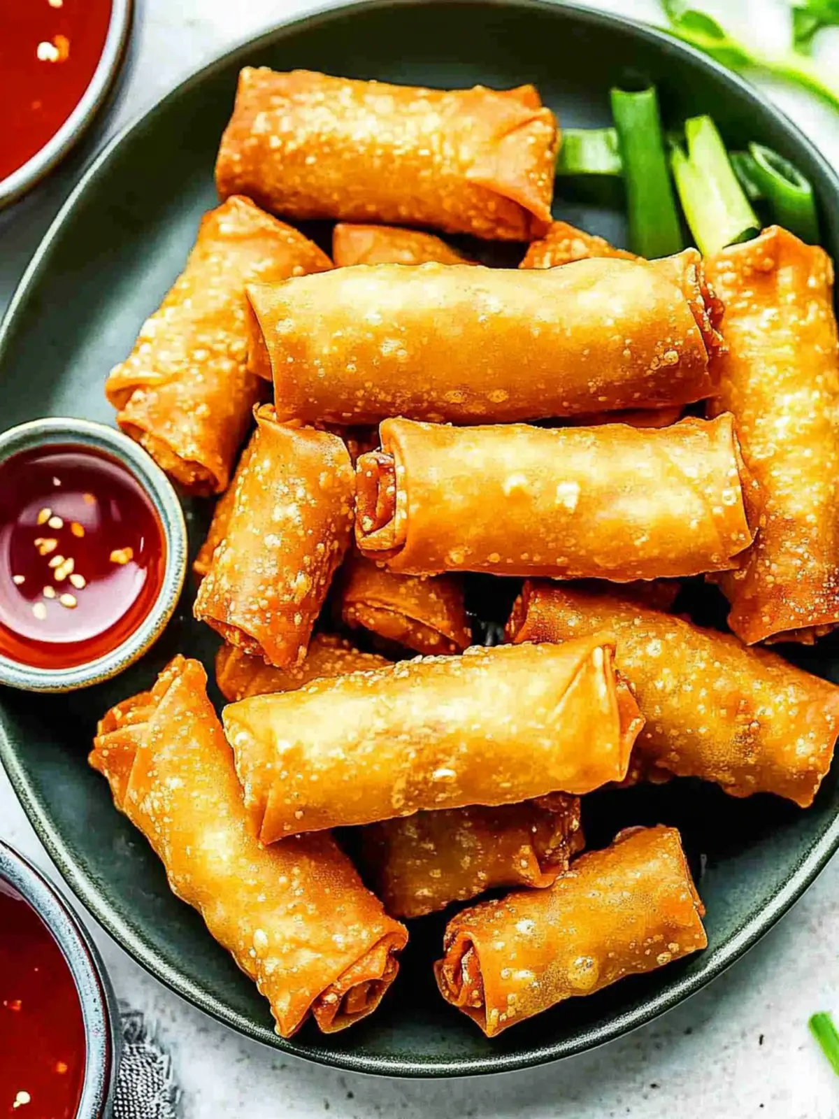 Crispy Golden Spring Rolls: Homemade Bliss for Your Tastebuds 4 Crispy Golden Spring Rolls