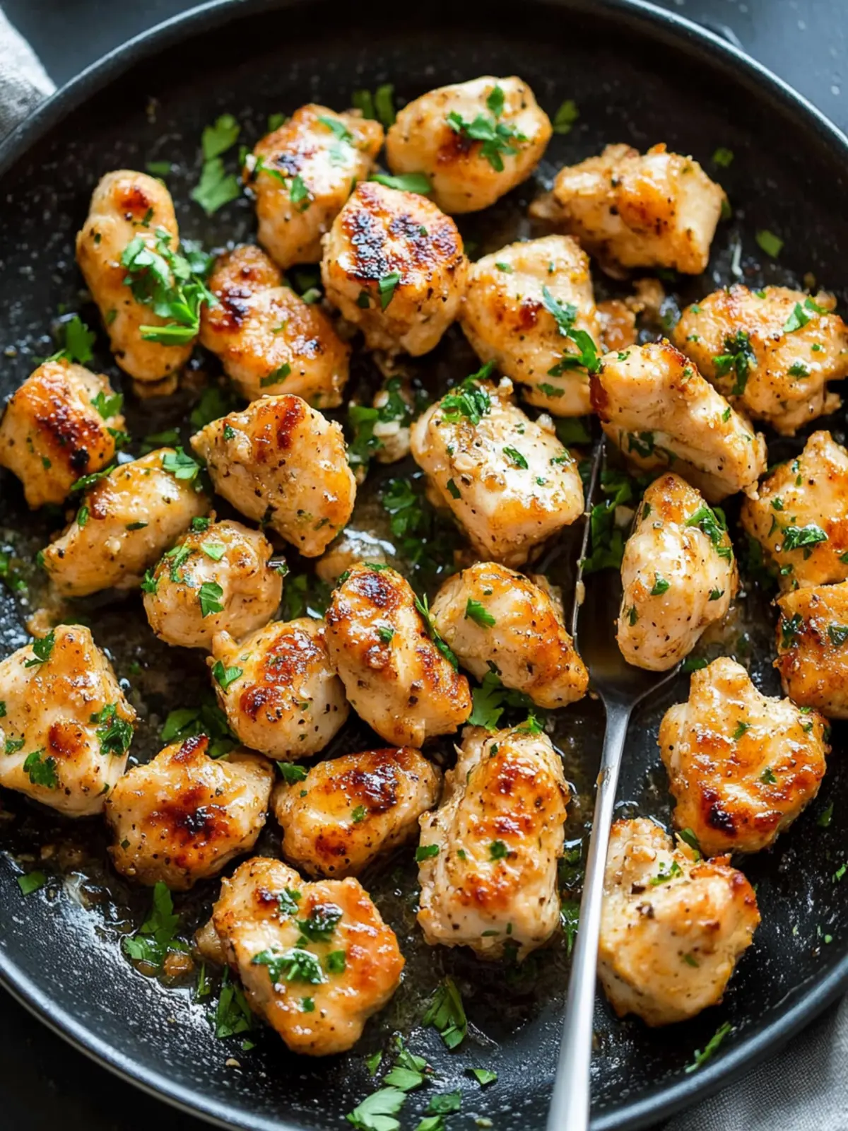 Garlic Butter Chicken Bites: Your 15-Minute Delight 2 Garlic Butter Chicken Bites