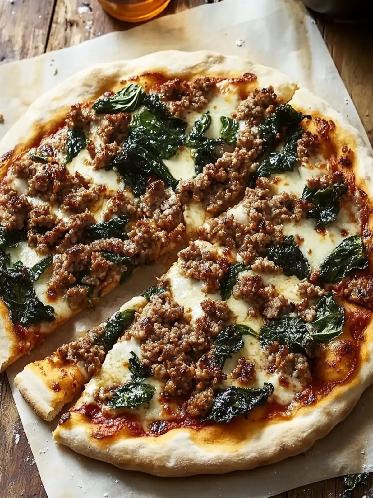 Savory Meat and Collards Pizza: Elevate Your Dinner Game 3 Meat and Collards Pizza