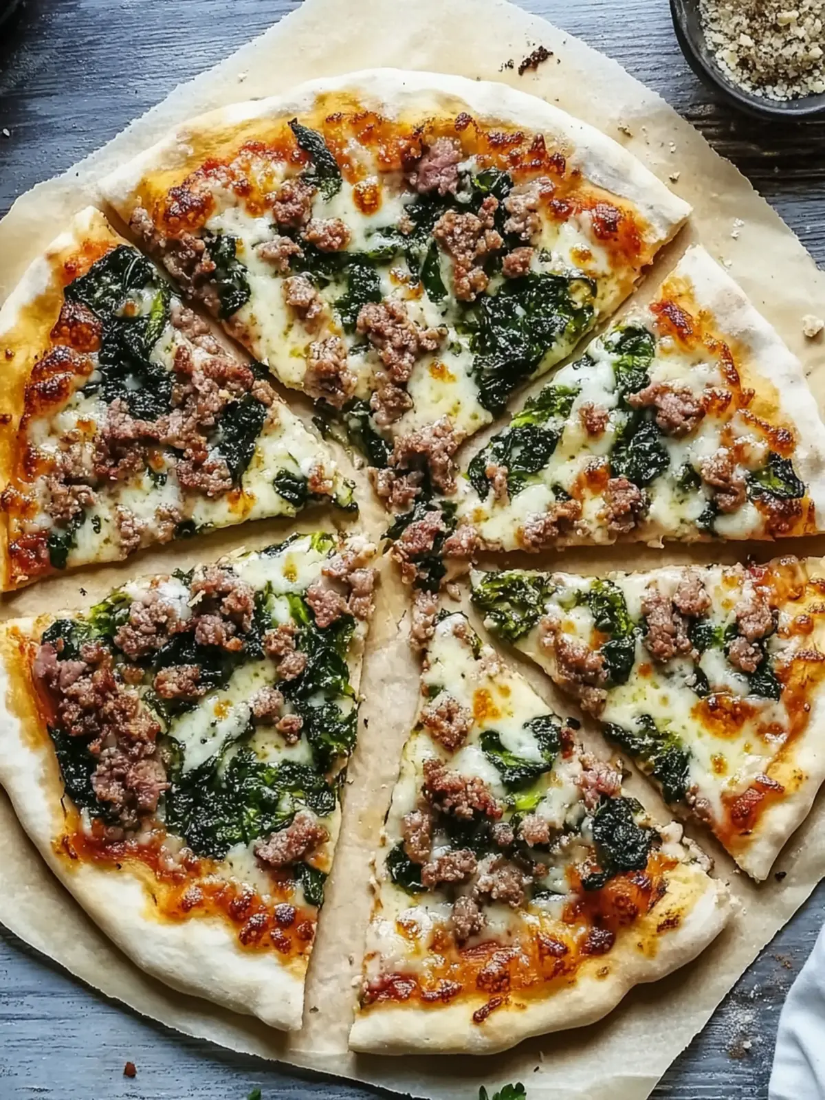 Savory Meat and Collards Pizza: Elevate Your Dinner Game 4 Meat and Collards Pizza