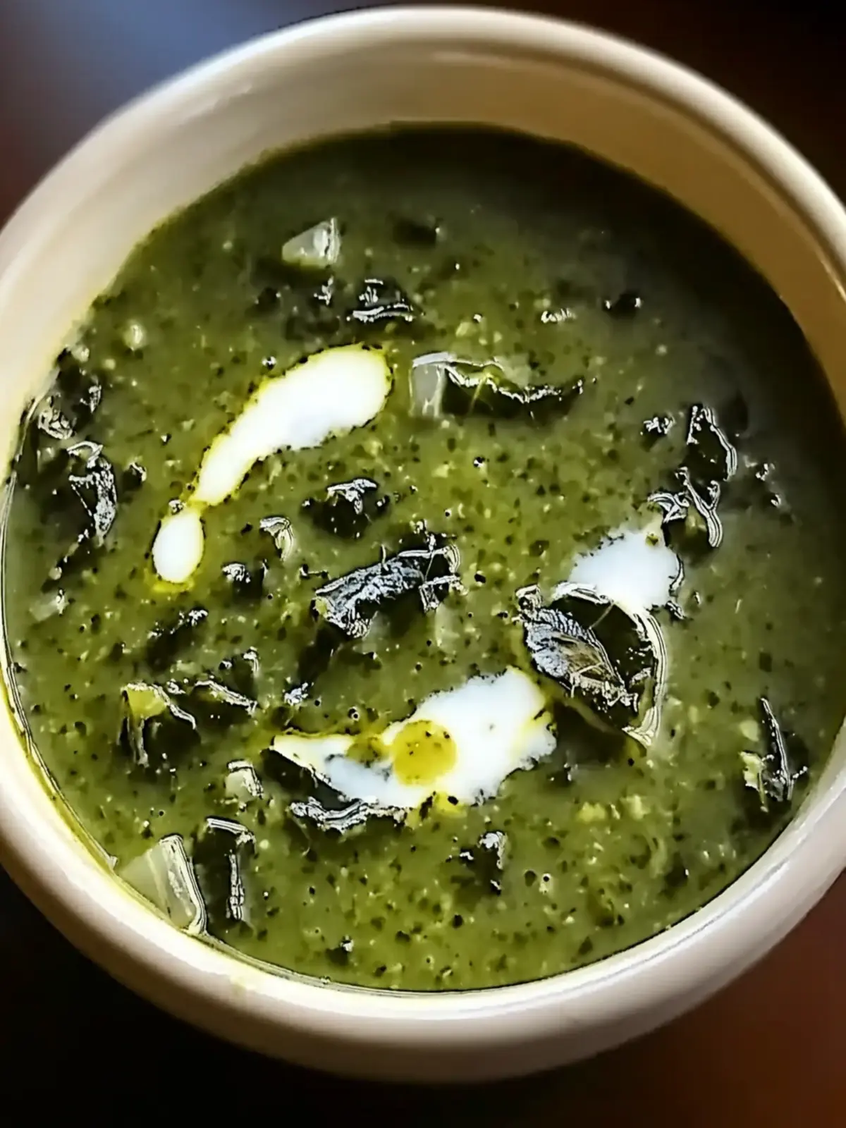Cream of Collard Greens Soup You'll Crave All Season Long 3 Cream of Collard Greens Soup