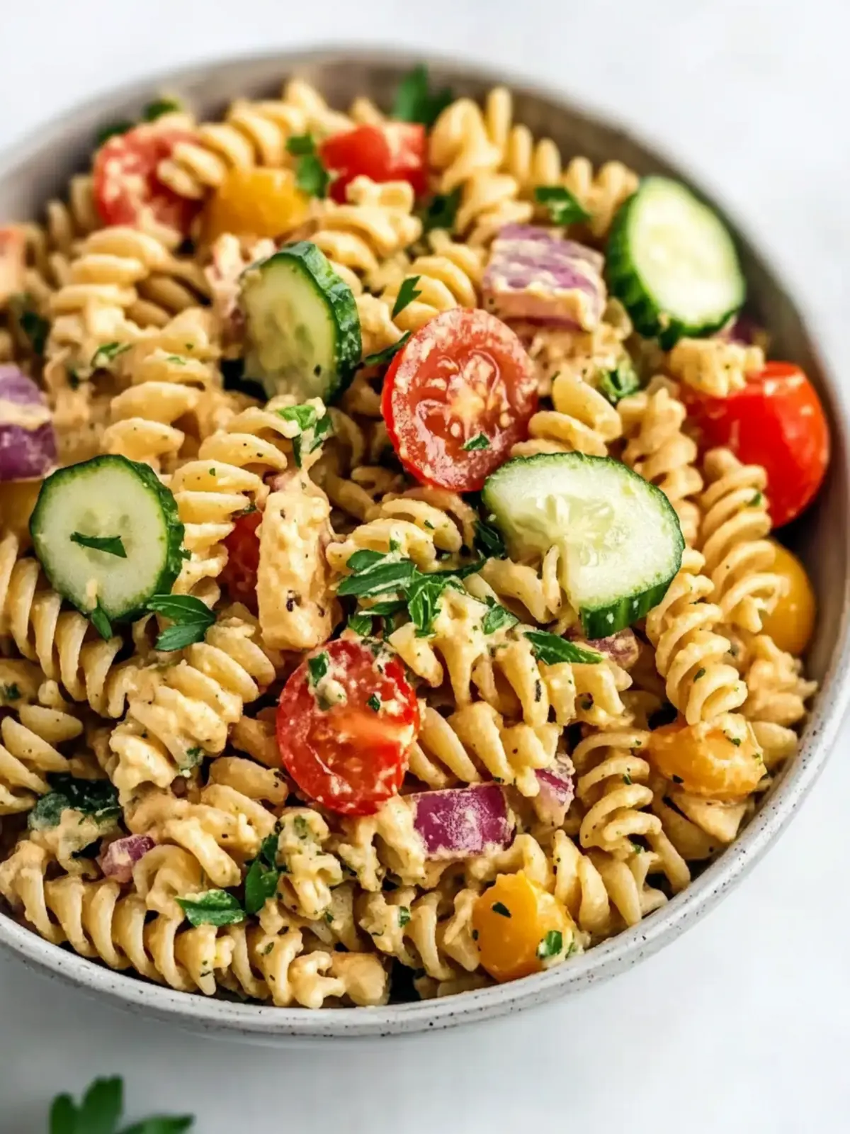 Delicious Hummus Pasta Salad: A Fresh Twist on Dinner 5 Hummus Pasta Salad