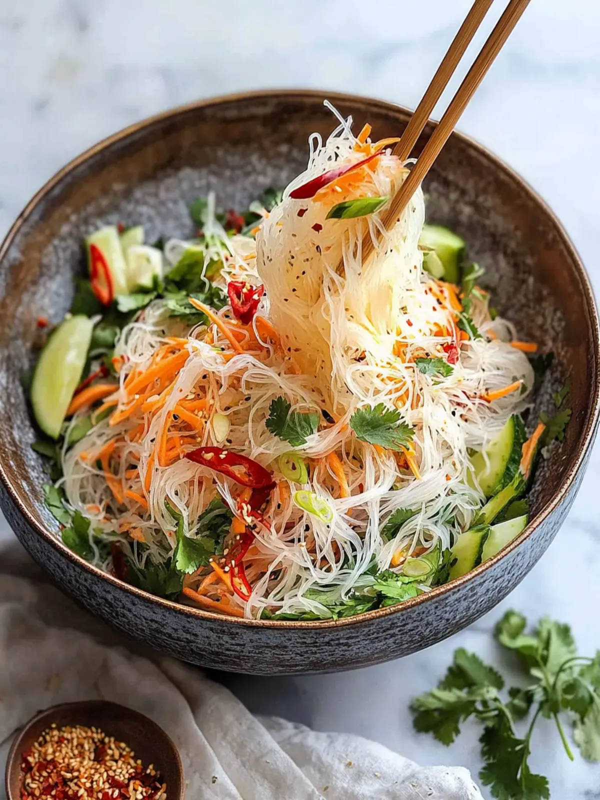 Zesty Vermicelli Noodle Salad for a Refreshing Meal Boost 3 Vermicelli Noodle Salad