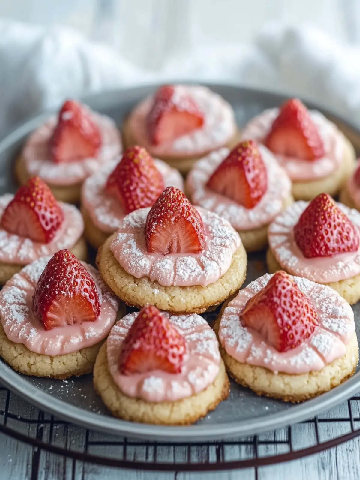 Strawberry Kiss Cookies: A Sweet Treat for Every Celebration 3 Strawberry Kiss Cookies