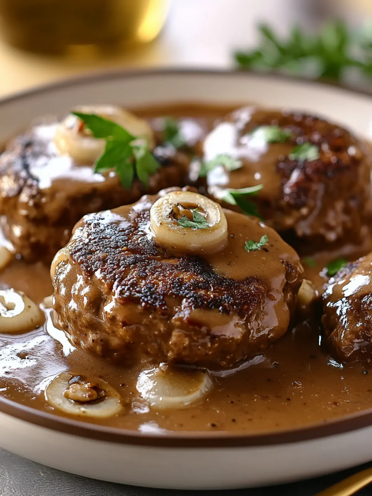 Mouthwatering Smothered Salisbury Steak Your Family Will Love 3 Smothered Salisbury Steak