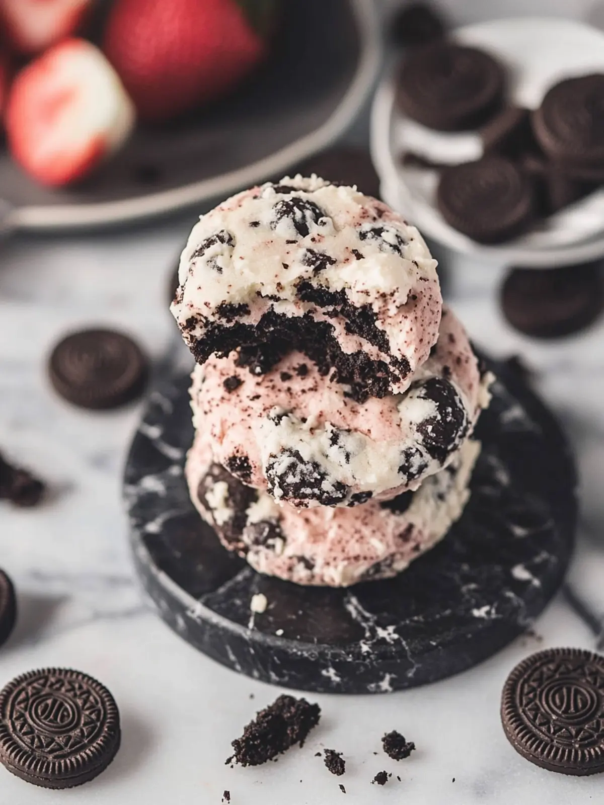 Irresistible Oreo Cheesecake Cookies for Your Sweet Cravings 2 Oreo Cheesecake Cookies