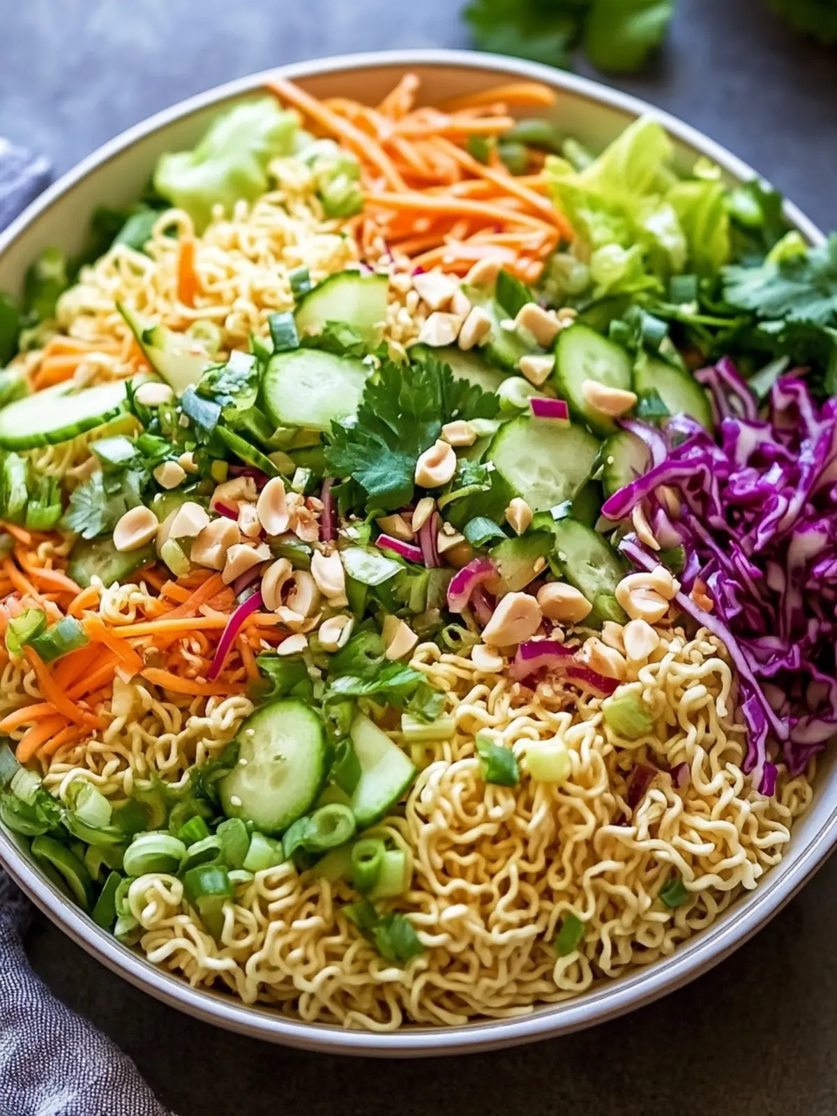 Crunchy Easy Ramen Noodle Salad for Quick Weeknight Bliss 2 Easy Ramen Noodle Salad