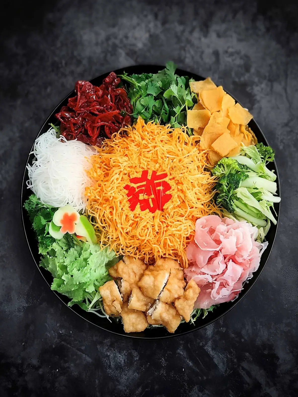 Zesty Yee Sang Recipe – Prosperity Toss Salad for Lunar Celebrations 4 Yee Sang Recipe (Lou Sang) – Prosperity Toss Salad for Lunar