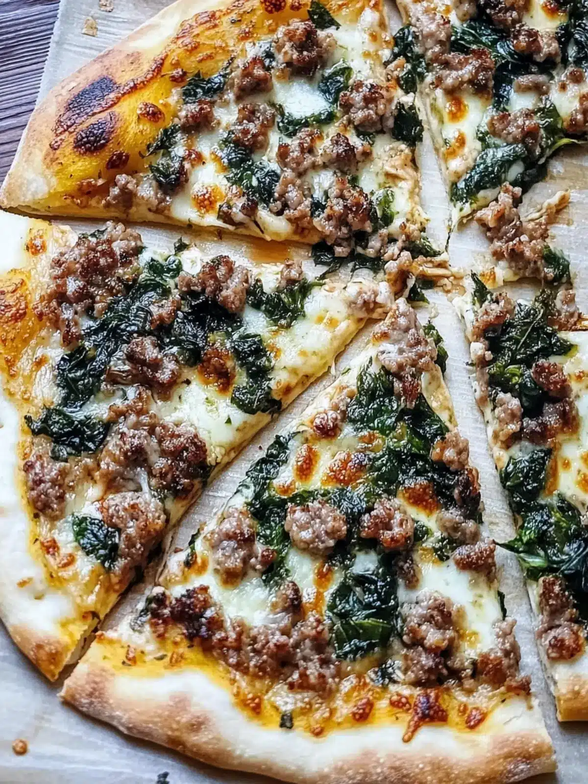 Savory Meat and Collards Pizza: Elevate Your Dinner Game 5 Meat and Collards Pizza
