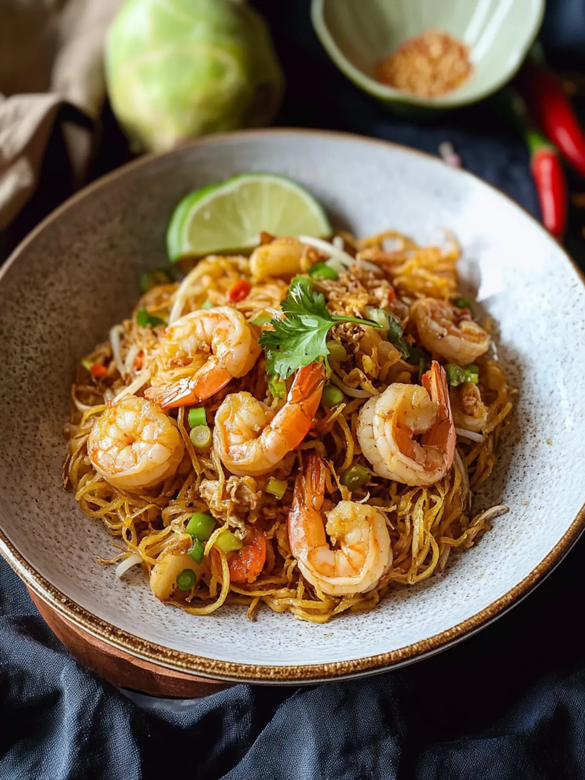 Delicious Singapore Noodles with Shrimp in Just 30 Minutes 3 singapore noodles with shrimp