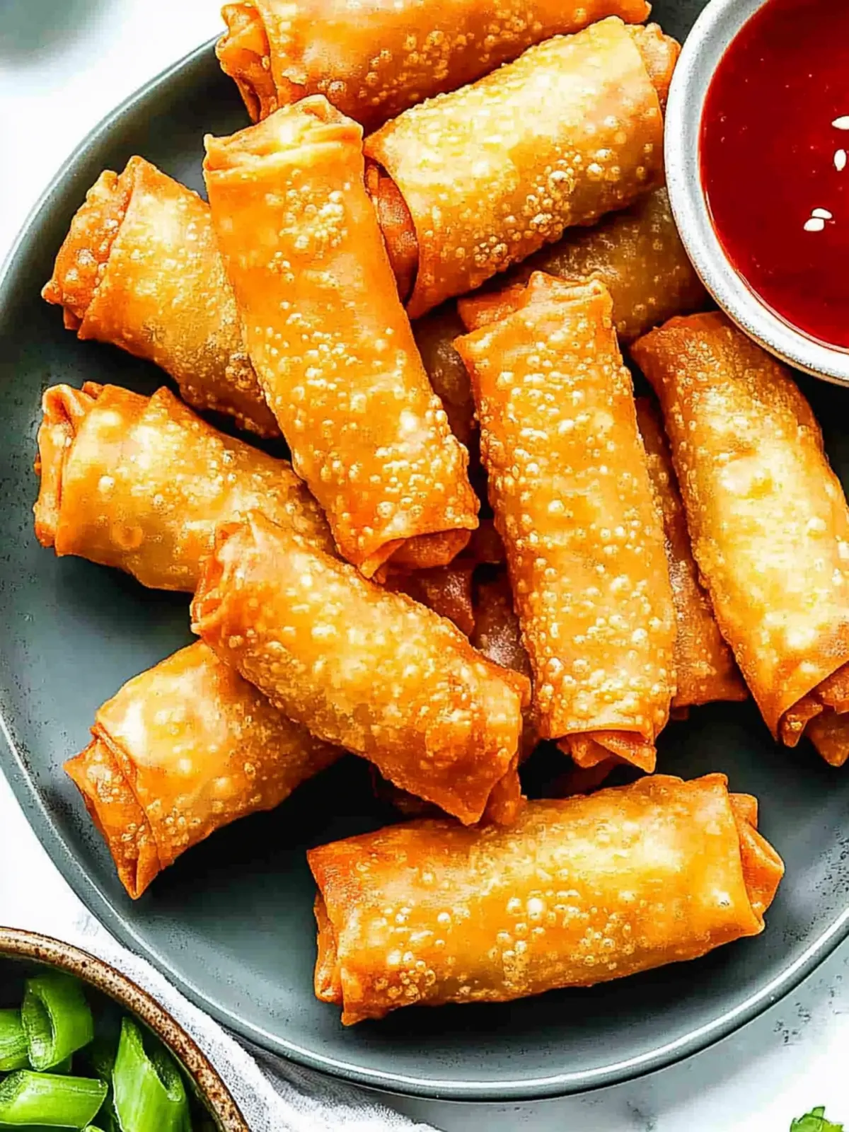 Crispy Golden Spring Rolls: Homemade Bliss for Your Tastebuds 3 Crispy Golden Spring Rolls