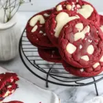 Gooey Red Velvet Cookies with Decadent White Chocolate Chips 7 Red Velvet Cookies