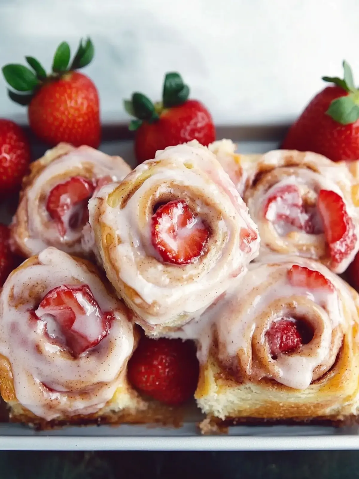 Strawberry Cinnamon Rolls: A Sweet Spring Delight 5 Strawberry Cinnamon Rolls