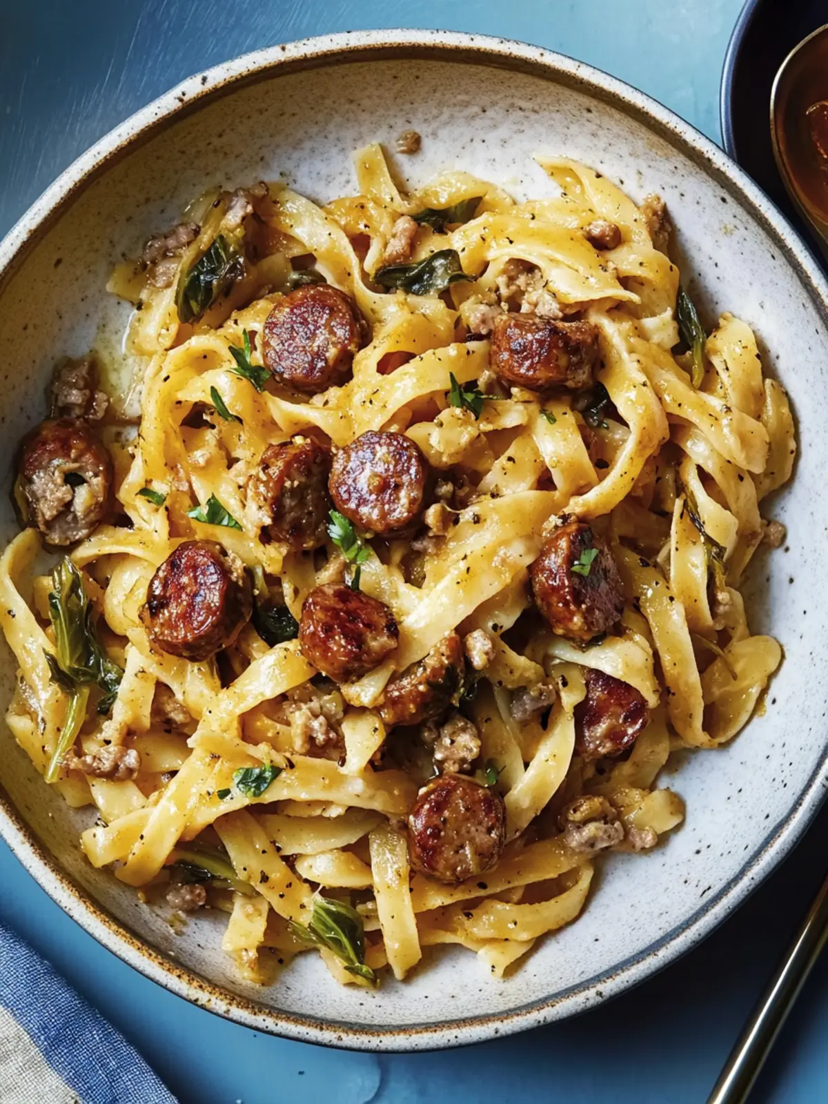 Buttery Cabbage-and-Sausage Pasta That Steals the Show 3 Buttery Cabbage-and-Sausage Pasta
