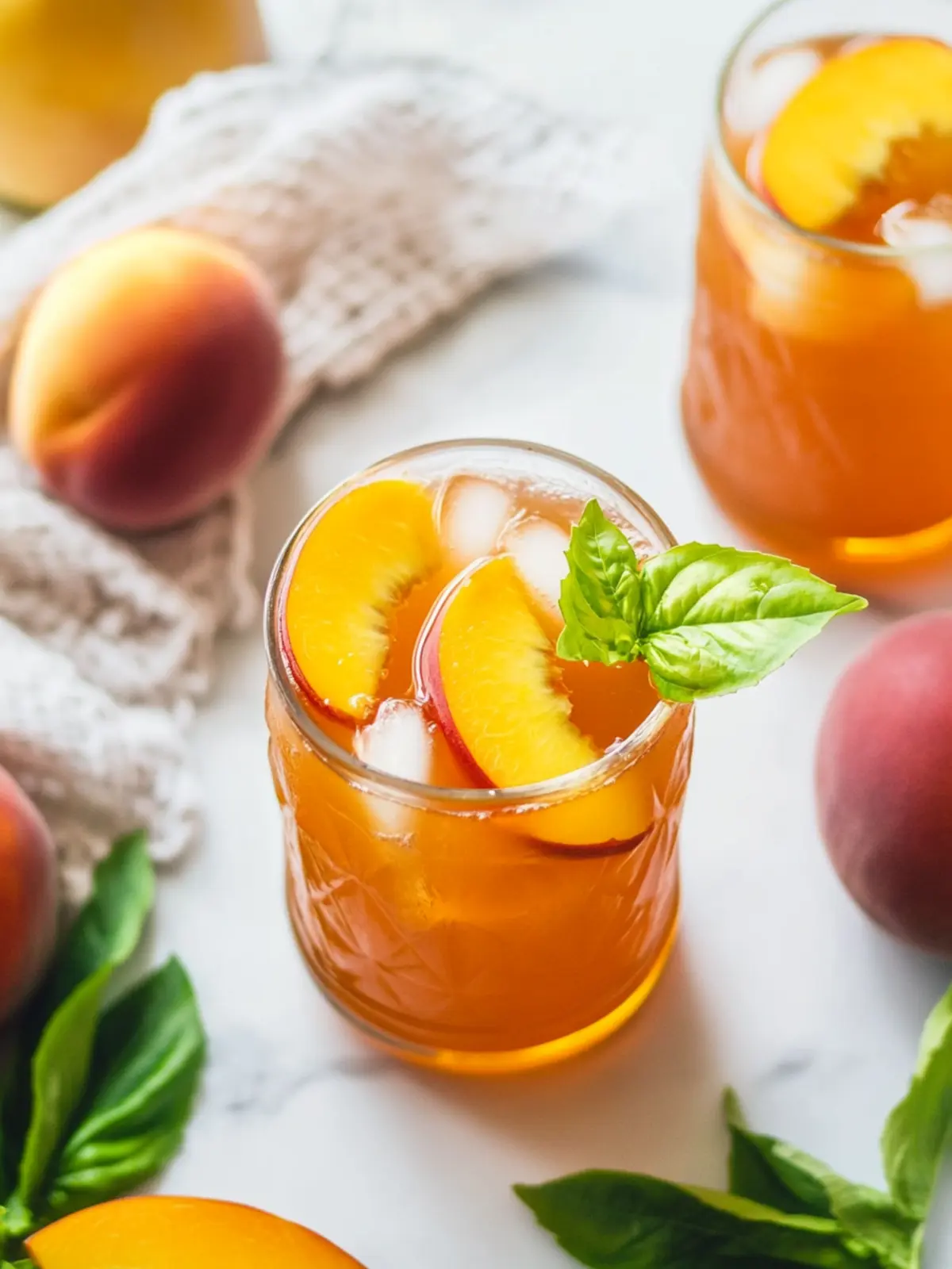 Refreshing Georgia Peach Sweet Tea Recipe You’ll Love 2 Georgia Peach Sweet Tea
