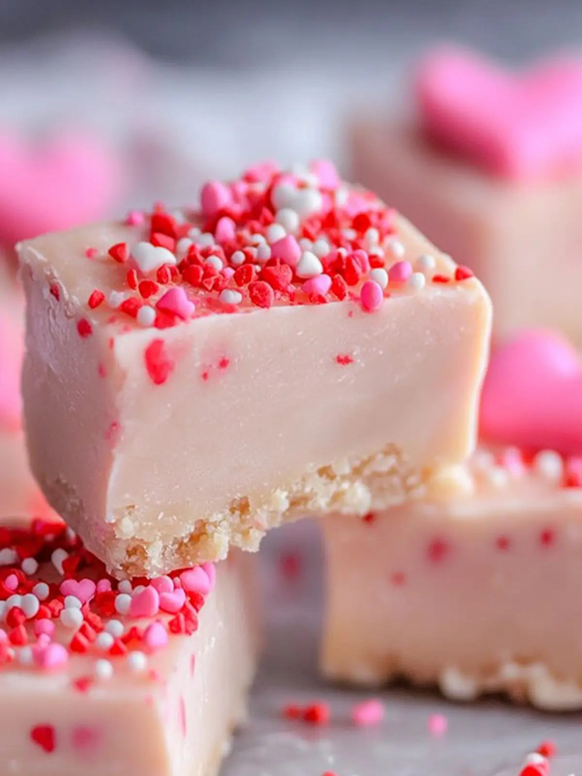 Valentine’s Day Sugar Cookie Fudge: Sweet No-Bake Delight 5 Valentine’s Day Sugar Cookie Fudge