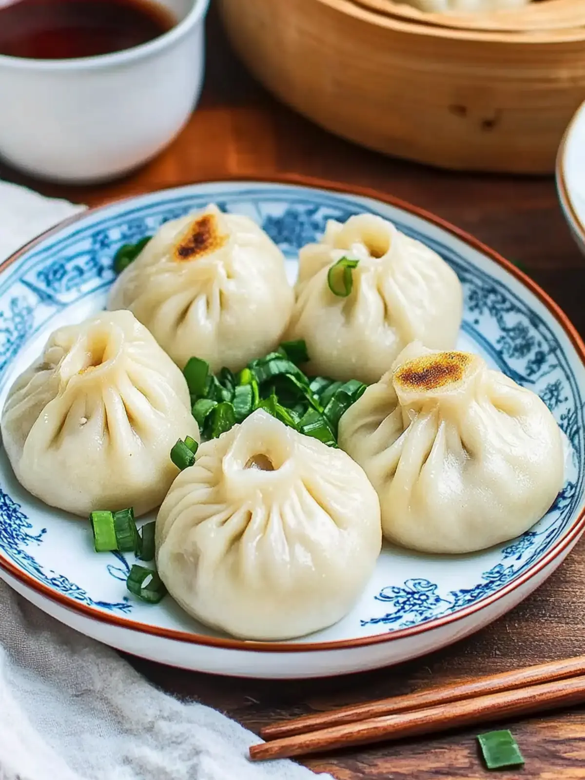Savory Sheng Jian Bao: Crispy Pork Soup Dumplings at Home 4 Sheng Jian Bao (Pan-Fried Pork Soup Dumplings)