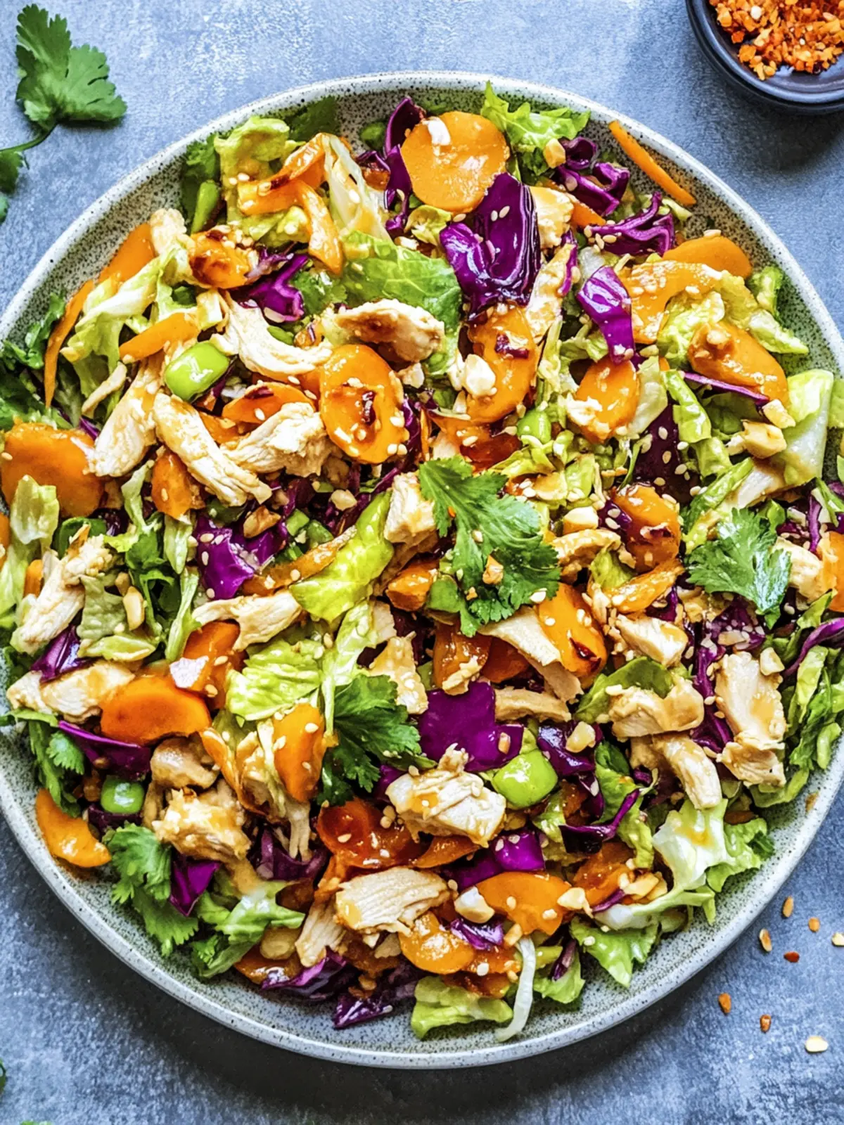 Flavorful Chinese Chicken Chopped Salad in Just 20 Minutes 2 Chinese Chicken Chopped Salad