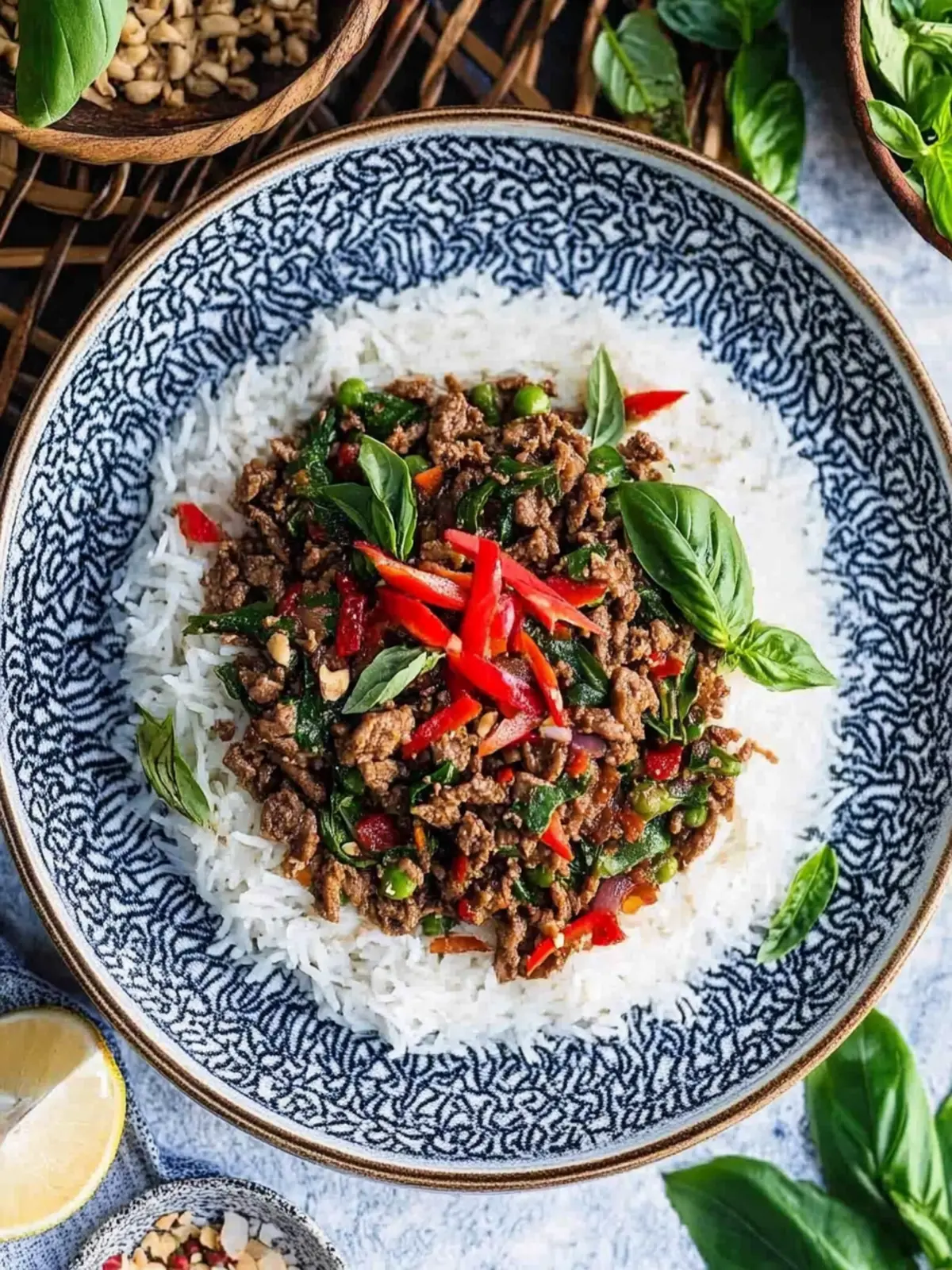 Savory Thai Holy Basil Stir Fry with Beef to Wow Your Tastebuds 2 Thai Holy Basil Stir Fry with Beef