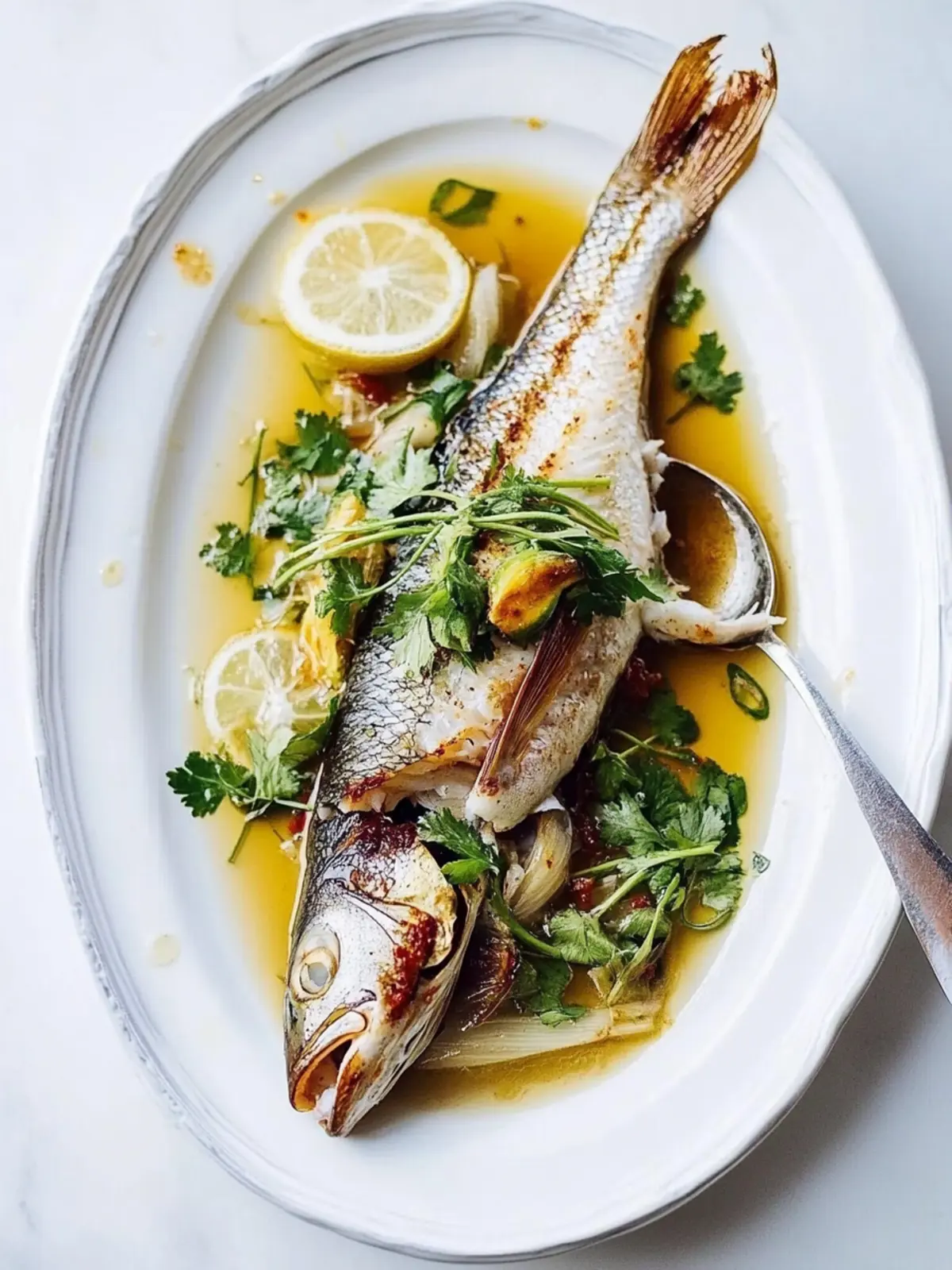 Steamed Whole Fish with Ginger: A Flavorful Cantonese Delight 2 Steamed Whole Fish