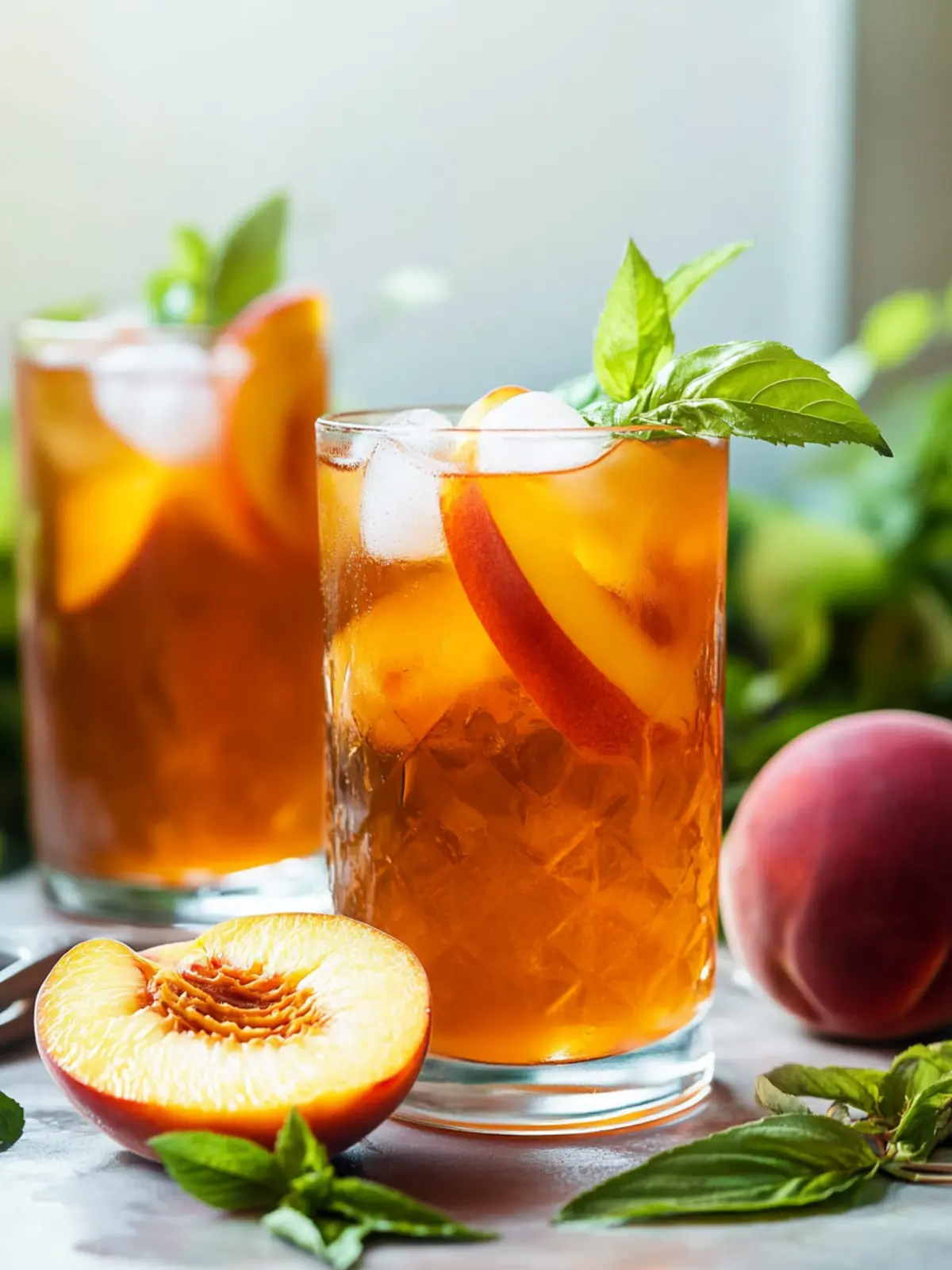 Refreshing Georgia Peach Sweet Tea Recipe You’ll Love 5 Georgia Peach Sweet Tea