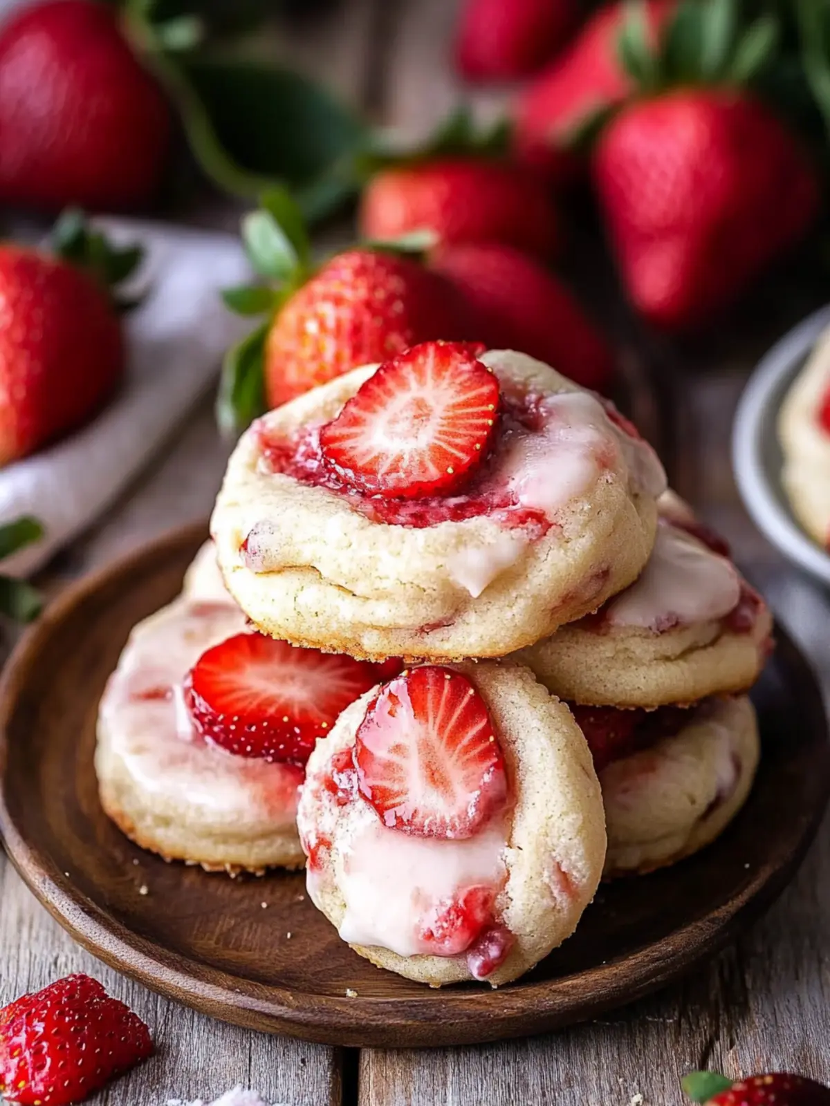 Strawberry Cheesecake Cookies with Jam-Filled Delight 5 Strawberry Cheesecake Cookies