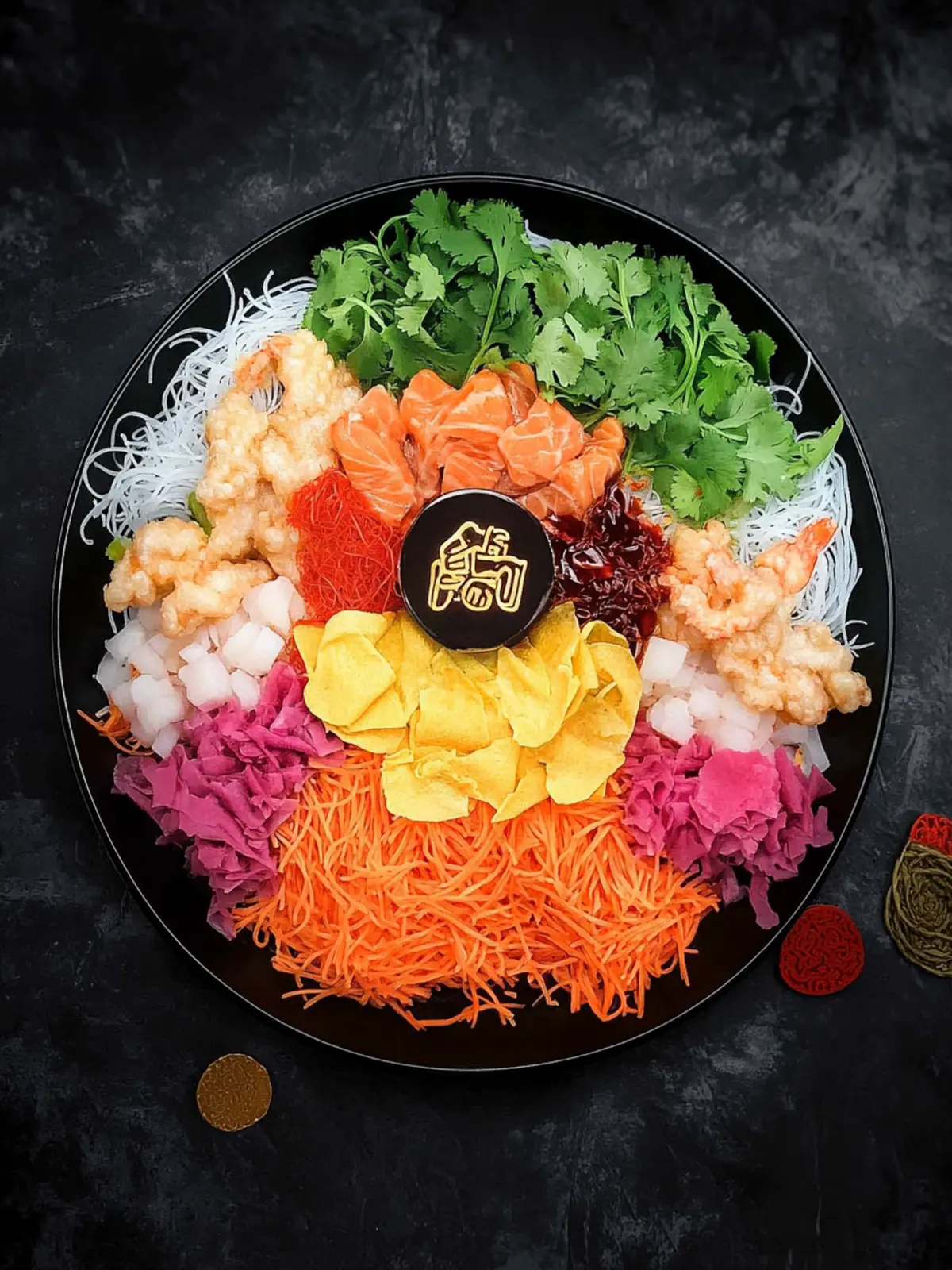 Zesty Yee Sang Recipe – Prosperity Toss Salad for Lunar Celebrations 3 Yee Sang Recipe (Lou Sang) – Prosperity Toss Salad for Lunar