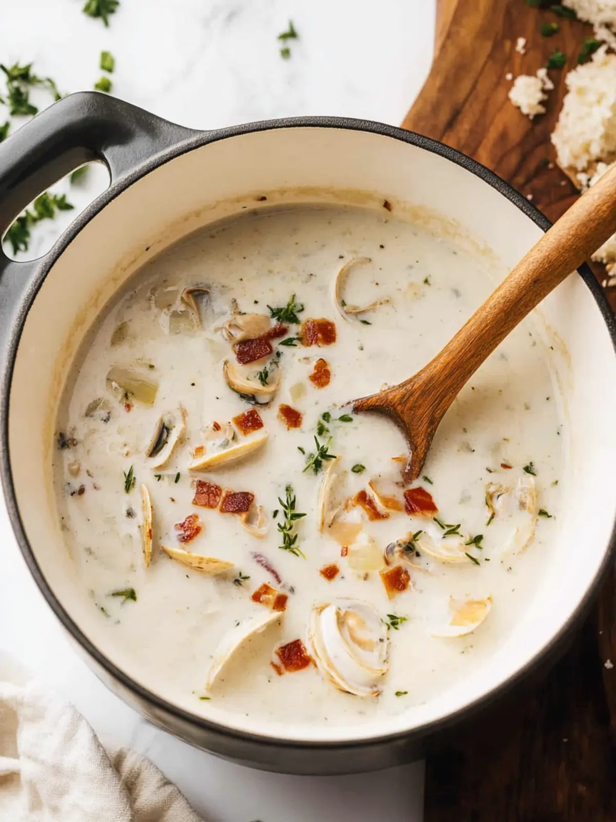 Creamy Authentic Clam Chowder Recipe You'll Love at Home 4 Authentic Clam Chowder Recipe