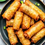 Crispy Golden Spring Rolls: Homemade Bliss for Your Tastebuds 6 Crispy Golden Spring Rolls