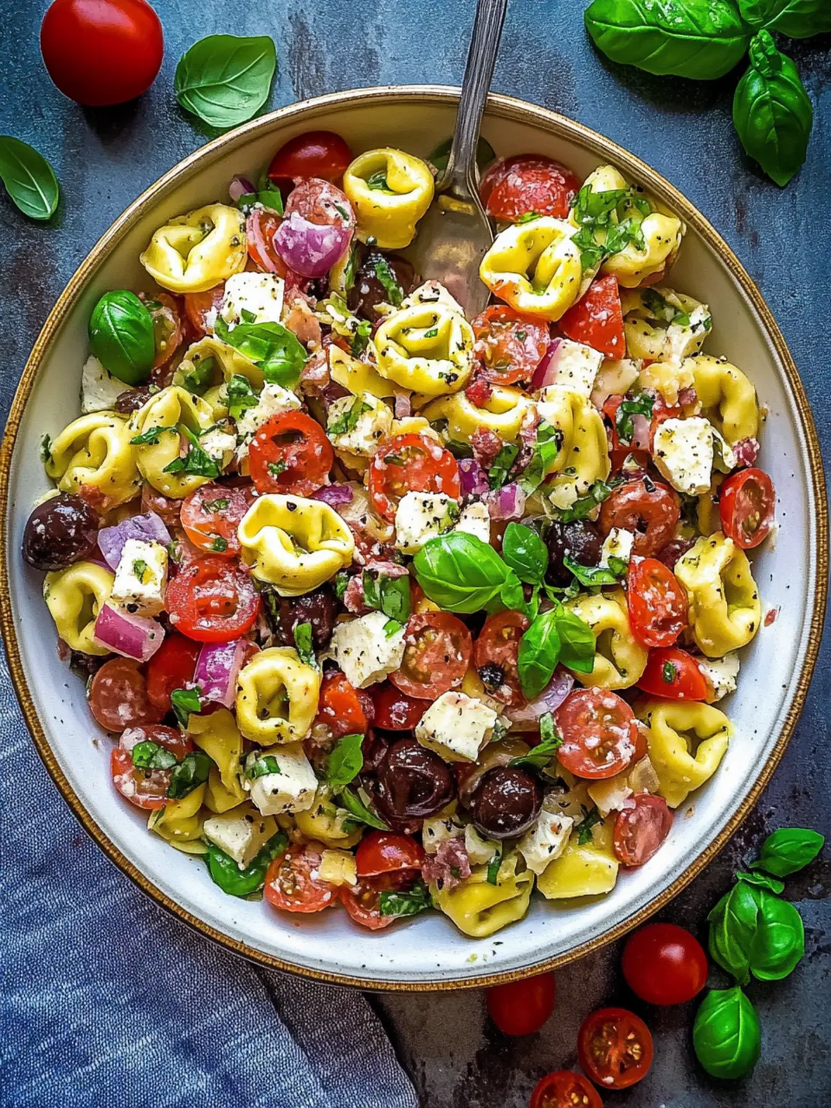 Zesty Antipasto Tortellini Pasta Salad for Flavor Lovers 4 Antipasto Tortellini Pasta Salad