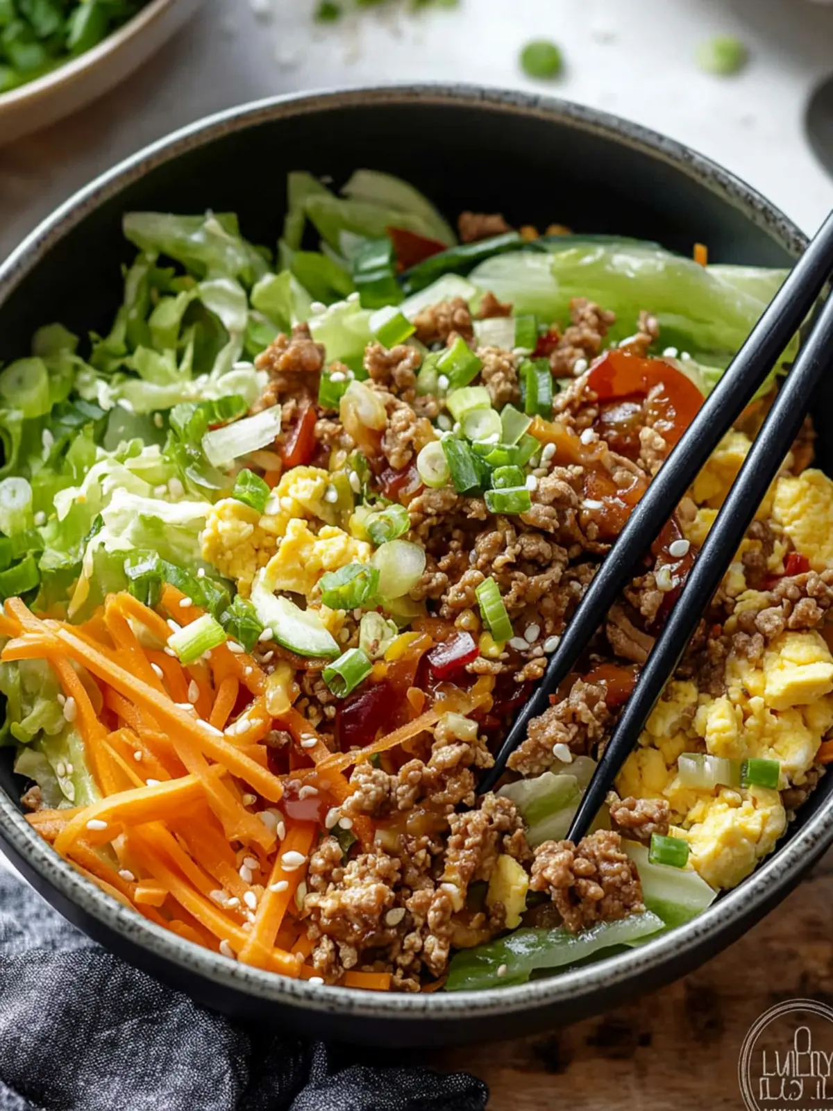 Delicious Egg Roll in a Bowl: Your Fast Homemade Fix 5 EGG ROLL IN A BOWL
