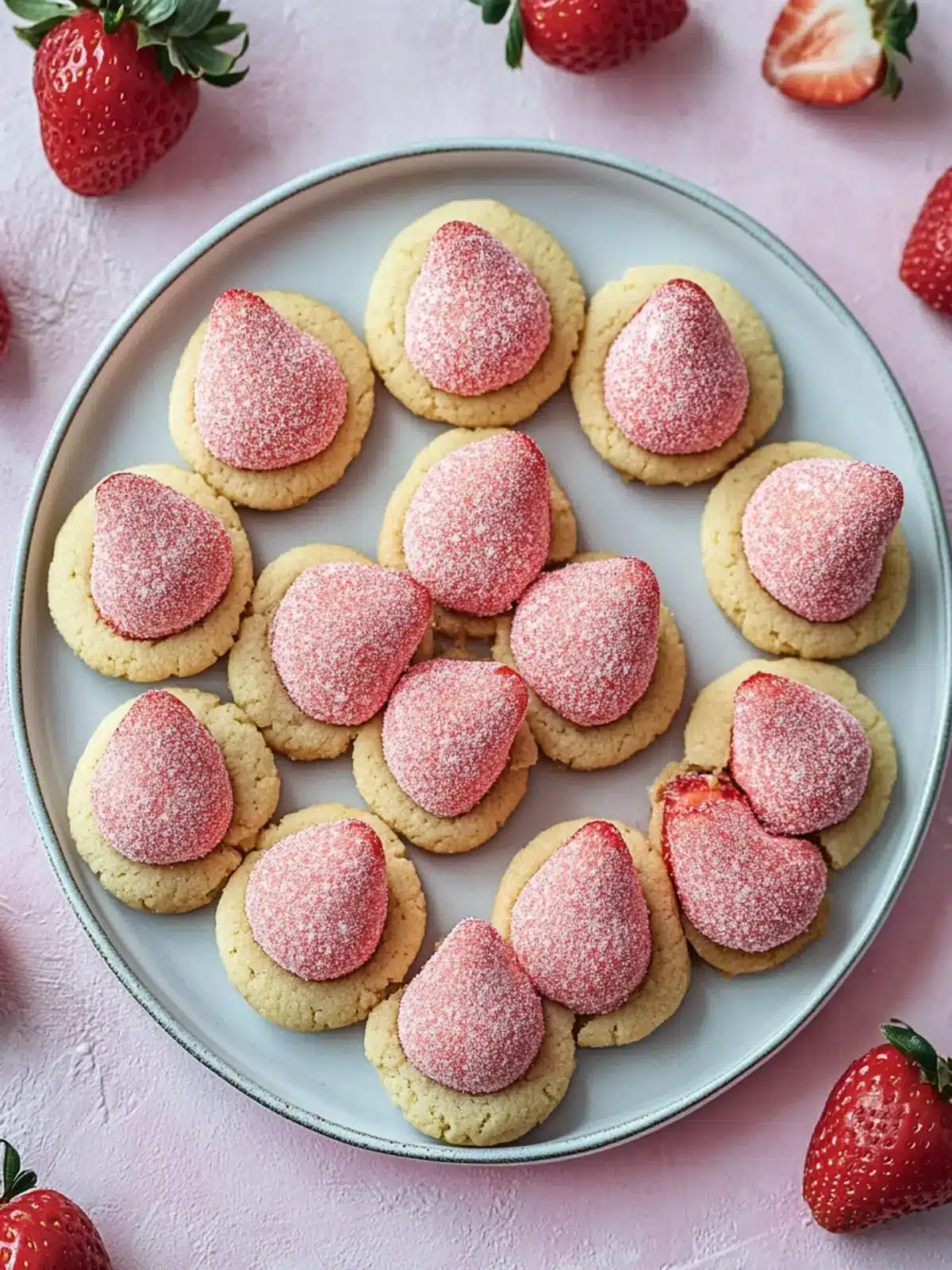 Strawberry Kiss Cookies: A Sweet Treat for Every Celebration 5 Strawberry Kiss Cookies