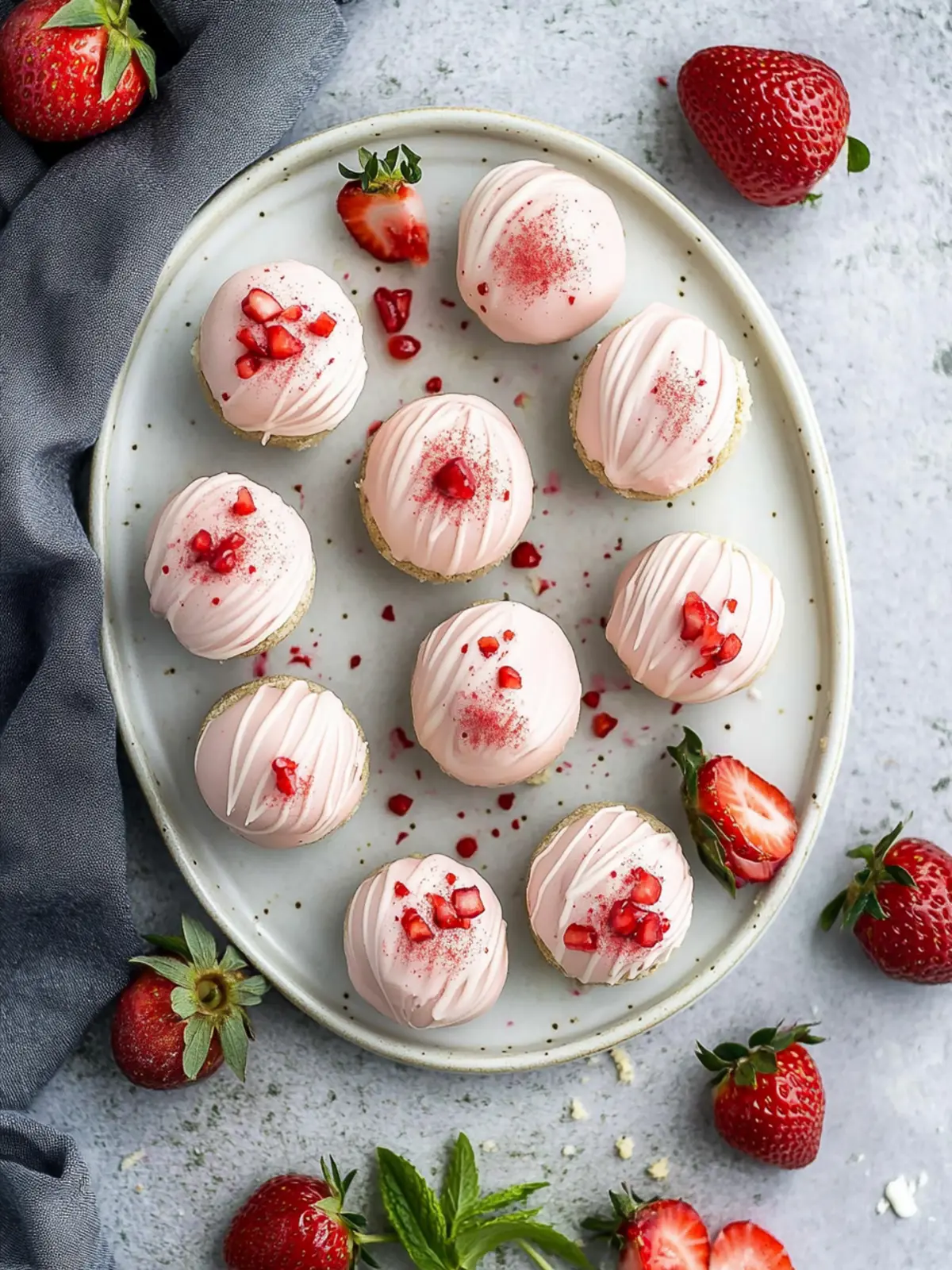 Irresistible Strawberry Cake Truffles for Effortless Celebrations 2 Strawberry Cake Truffles