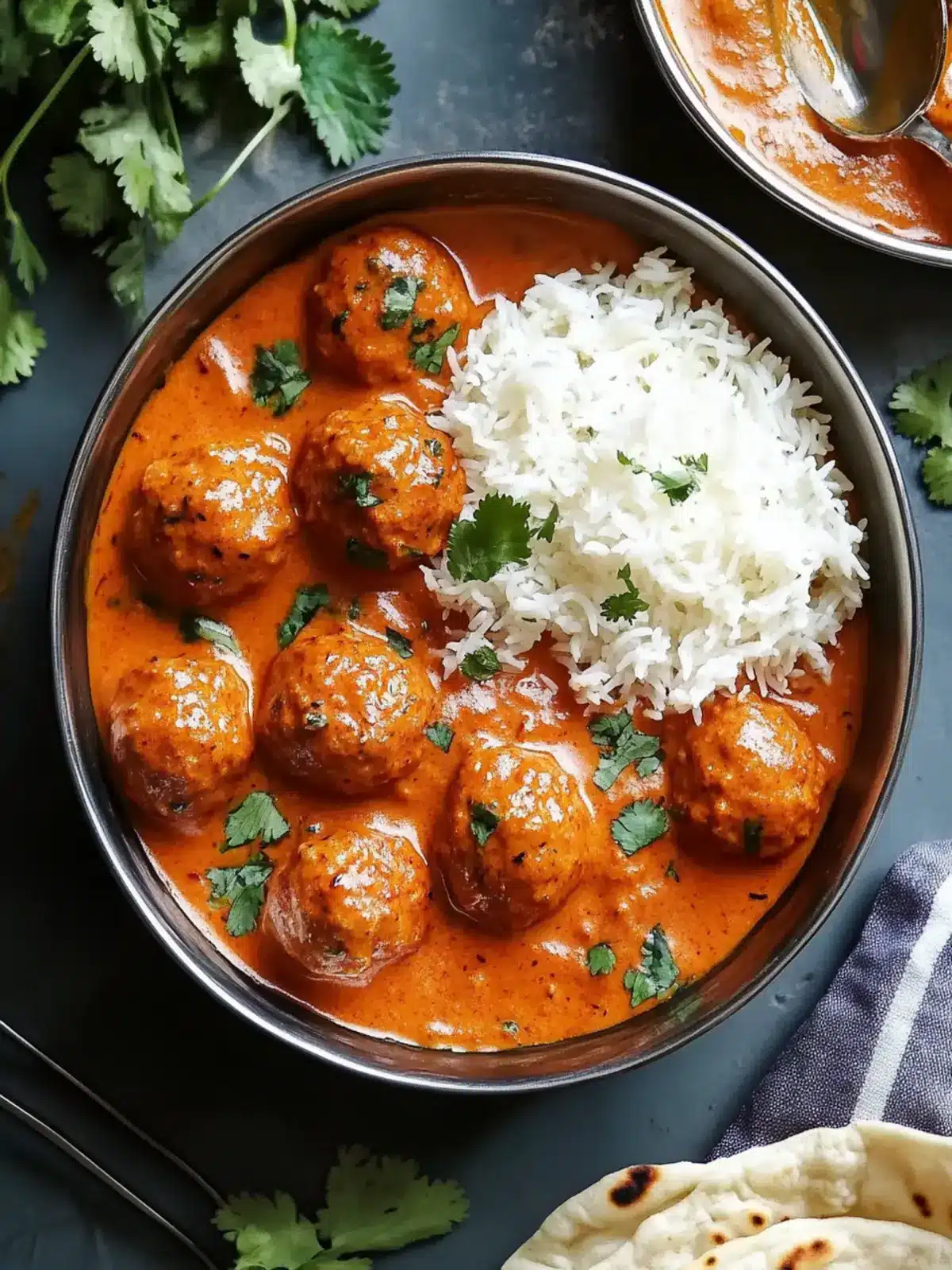 Savory Chicken Meatball Tikka Masala for Family Comfort 5 Chicken Meatball Tikka Masala