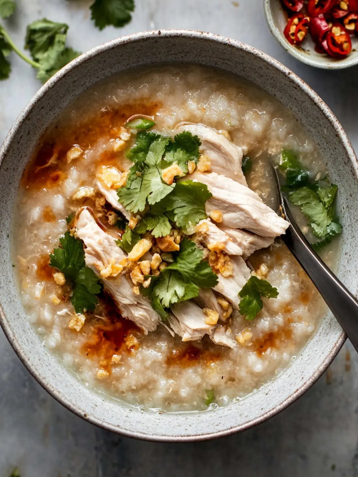Comforting Slow Cooker Chicken Jook for Cozy Mornings 2 Slow Cooker Chicken Jook