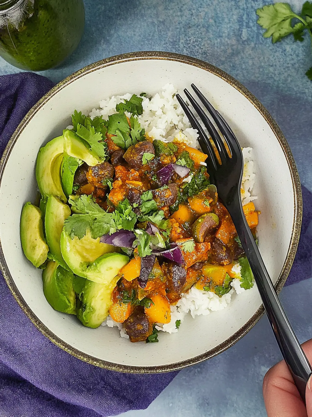 Savor the Flavor: Caribbean Cubano Curry Bowl Recipe 2 Caribbean Cubano Curry Bowl