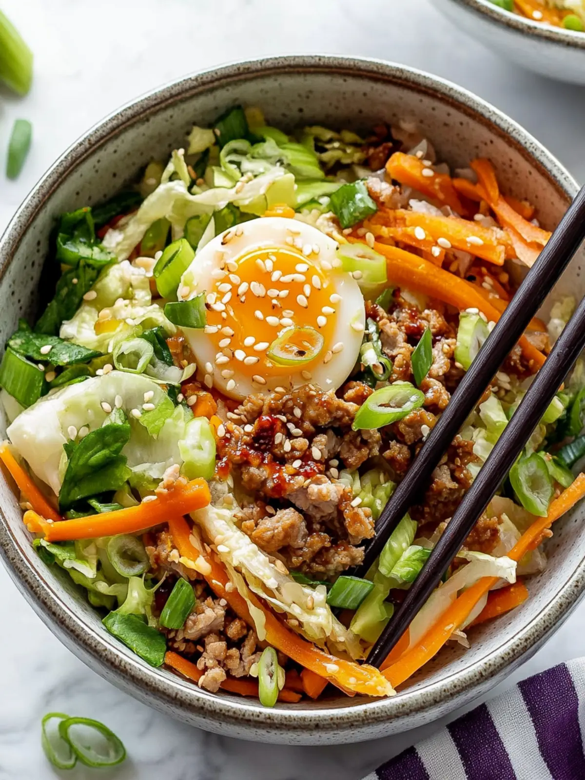 Delicious Egg Roll in a Bowl: Your Fast Homemade Fix 4 EGG ROLL IN A BOWL