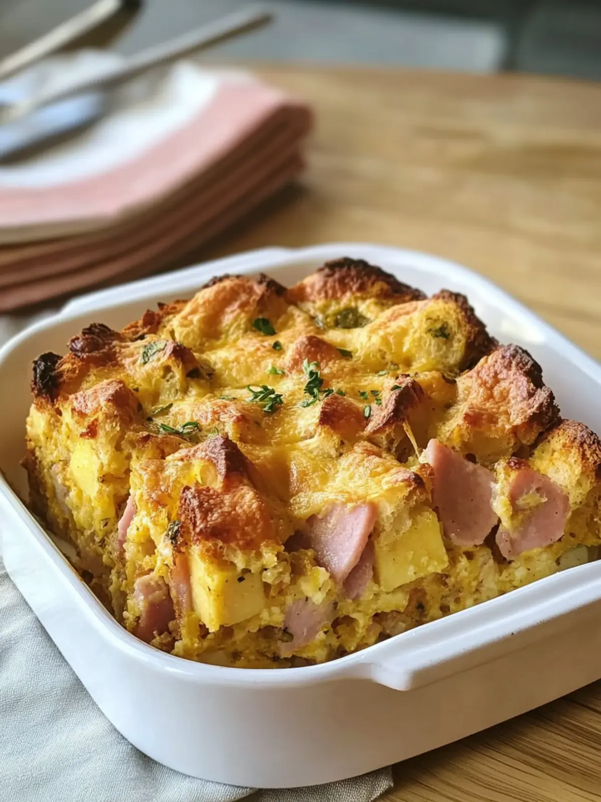 Irresistible Ham and Cheese Strata for Your Cozy Nights 3 Ham and Cheese Strata
