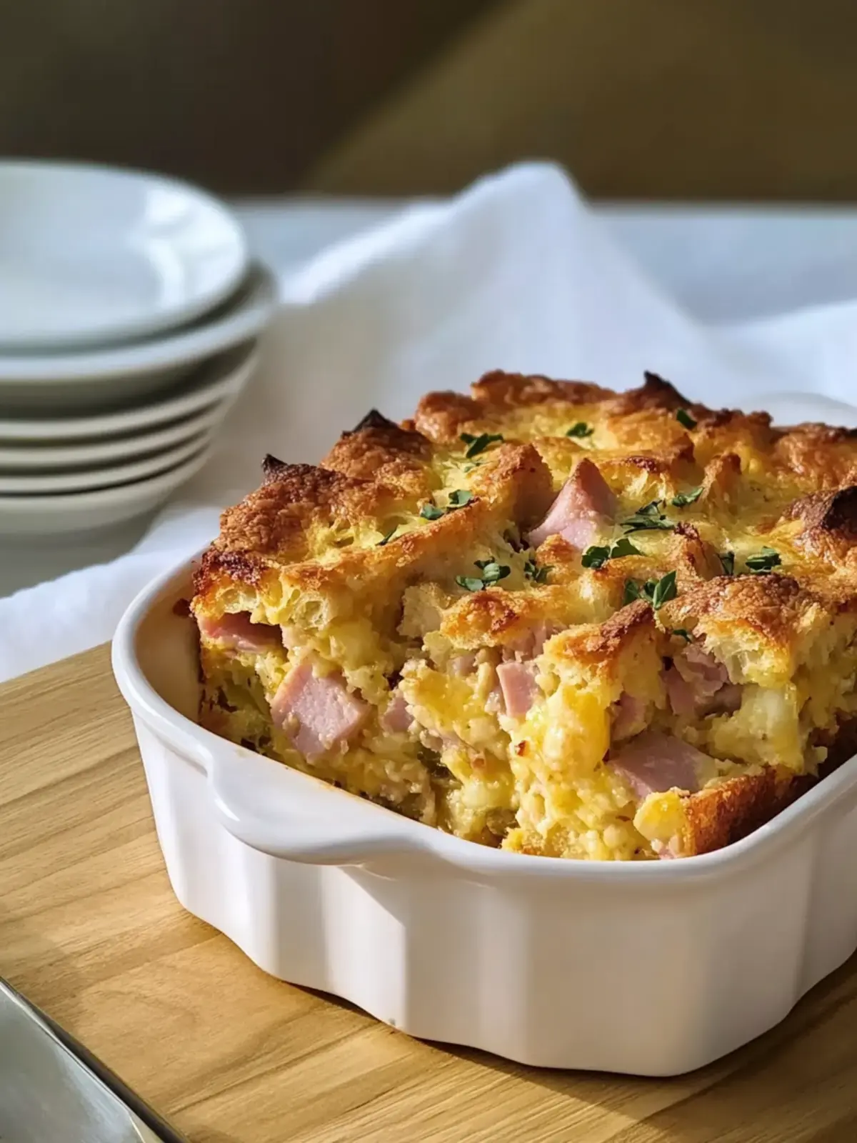 Irresistible Ham and Cheese Strata for Your Cozy Nights 2 Ham and Cheese Strata