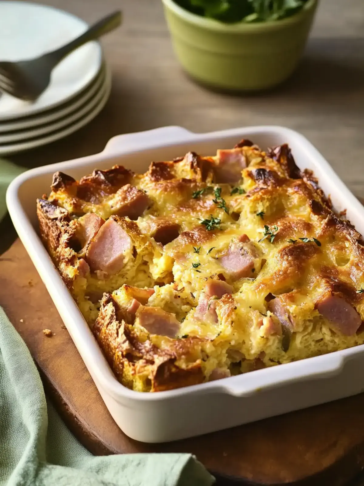 Irresistible Ham and Cheese Strata for Your Cozy Nights 4 Ham and Cheese Strata