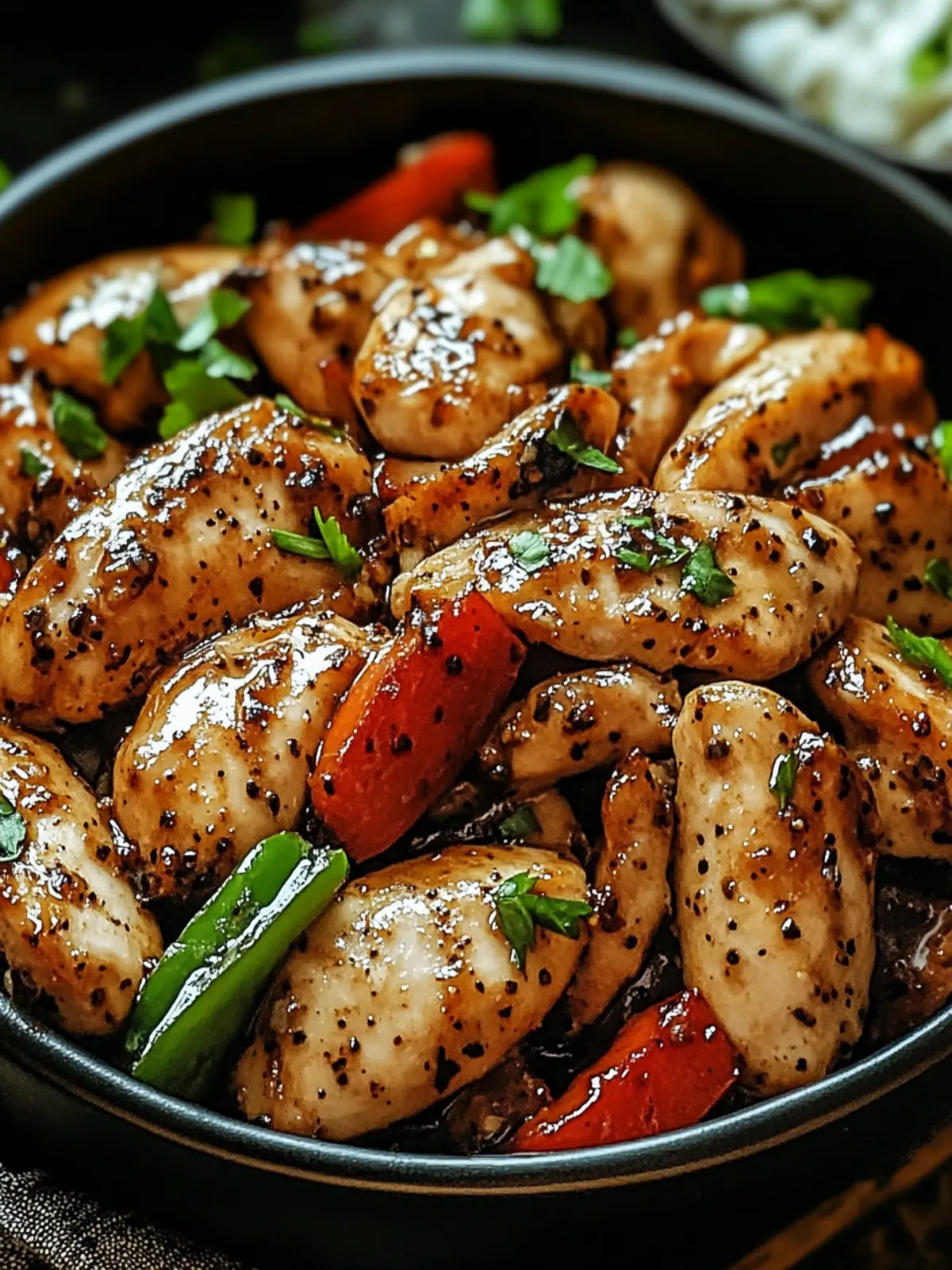 Flavorful Black Pepper Chicken for Quick Weeknight Dinners 3 Flavorful Black Pepper Chicken