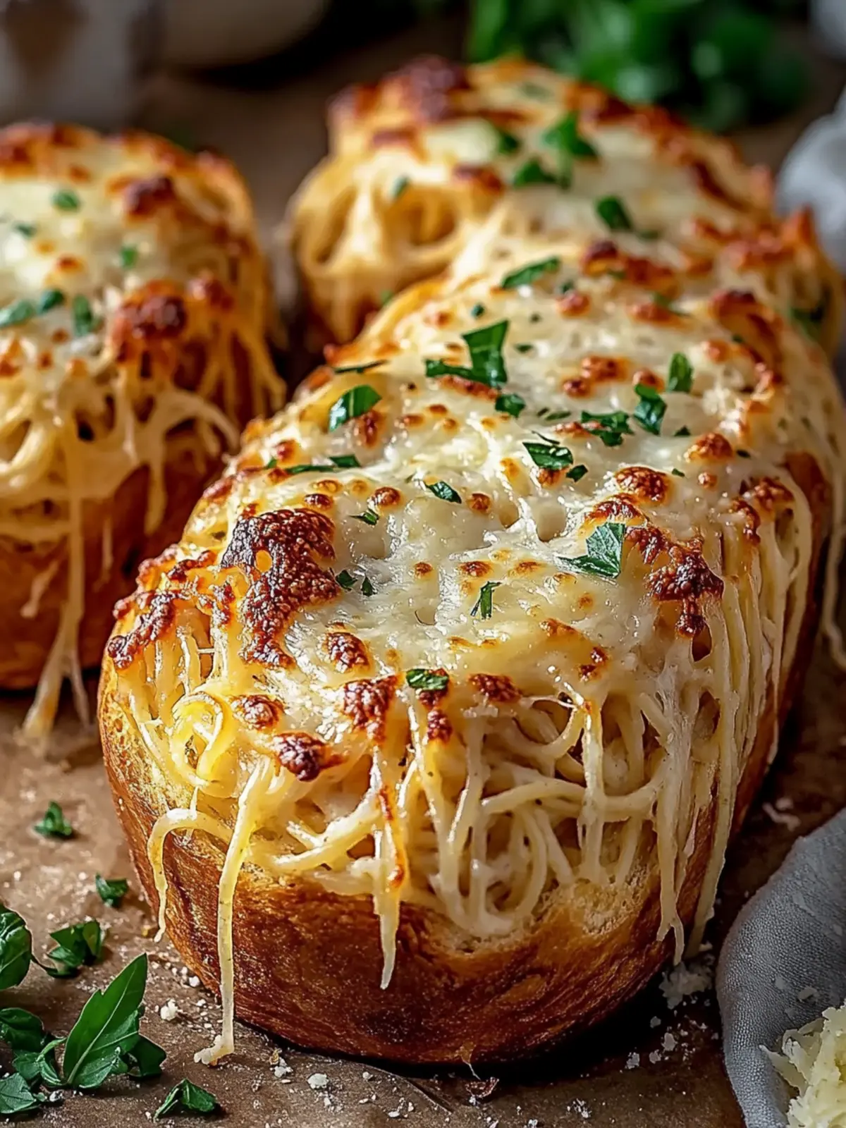Spaghetti Garlic Bread: The Ultimate Comfort Food Twist 4 Spaghetti Garlic Bread
