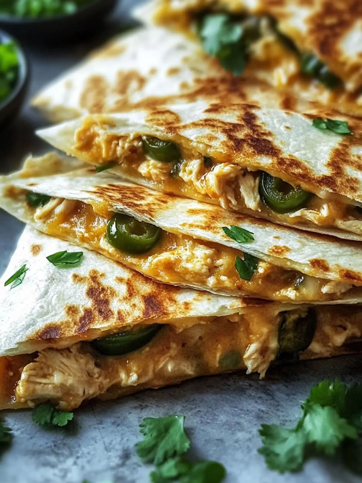 Jalapeño Popper Chicken Quesadilla for Spicy Comfort Cravings 4 Jalapeño Popper Chicken Quesadilla
