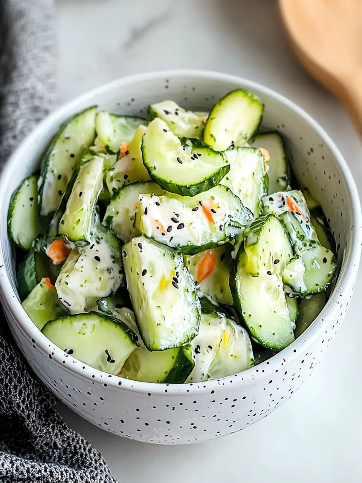 Sushi Cucumber Salad: A Refreshing Low-Carb Delight 4 Sushi Cucumber Salad