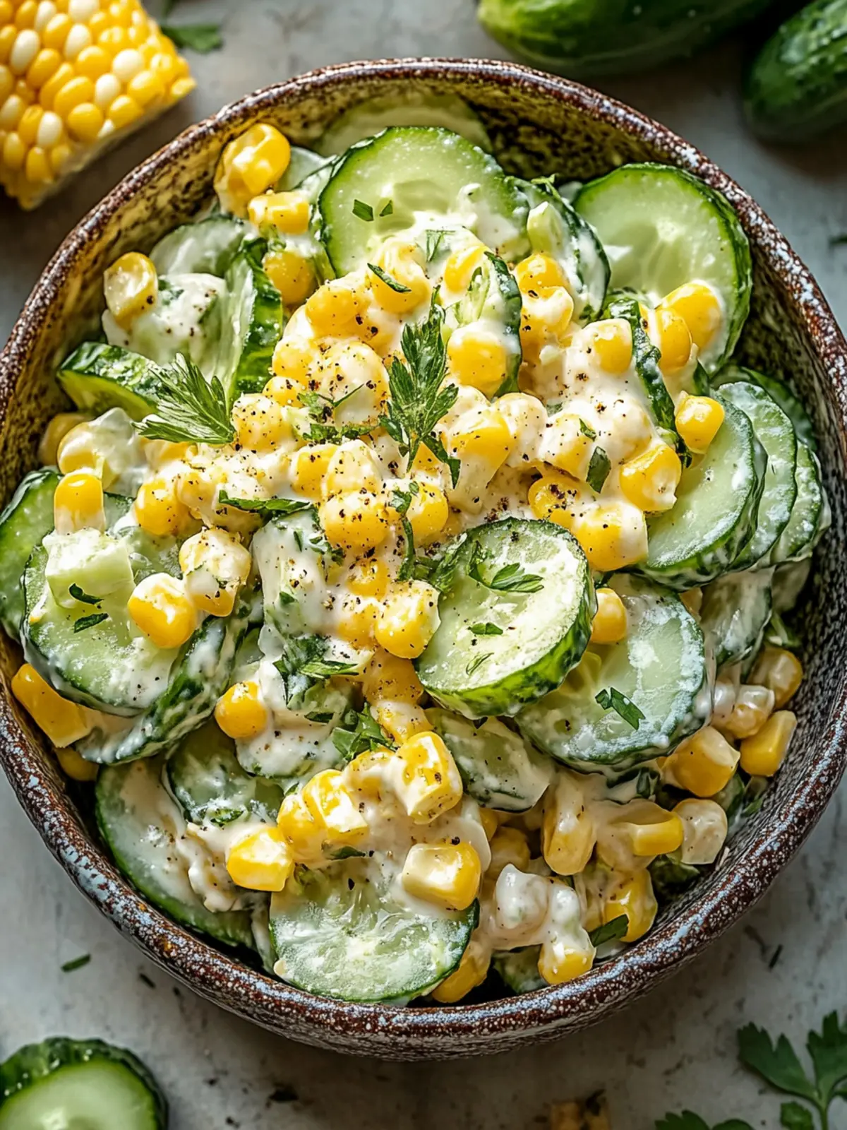Street Corn Creamy Cucumber Salad for a Fresh Summer Boost 4 Street Corn Creamy Cucumber Salad